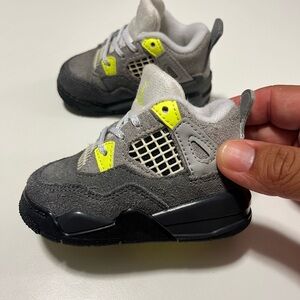 Air Jordan 4 iv 4c neon 95 SE TD toddler